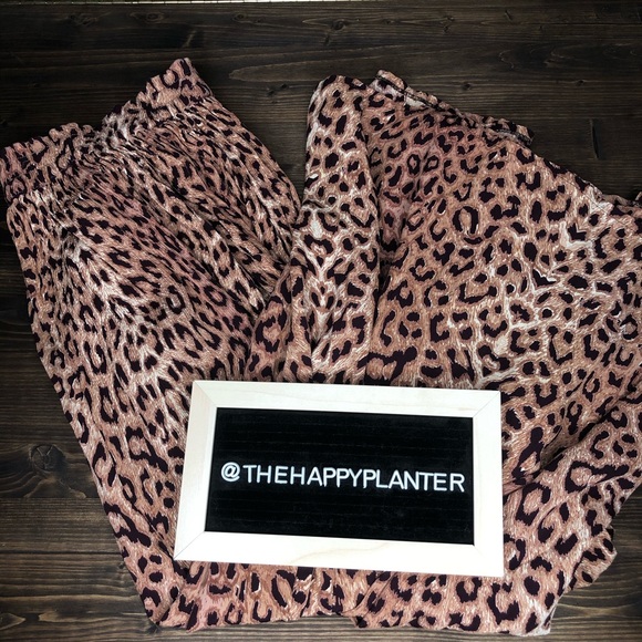 Vintage Dresses & Skirts - Vintage Women’s Animal Print Skirt Plus Size 14/16